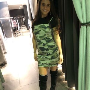 Camo Jumper Dress